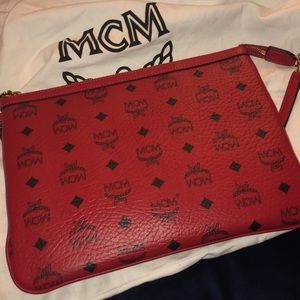 MCM wristlet clutch